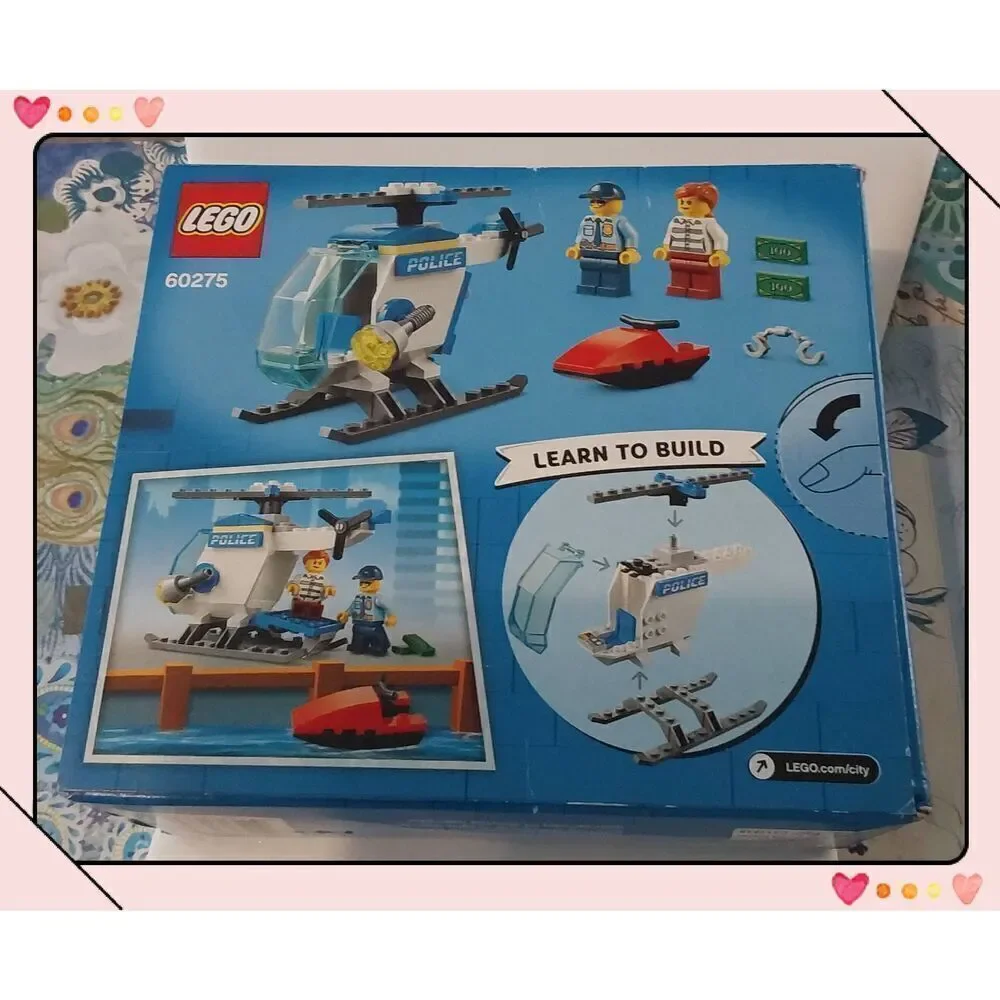 BNIB~LEGO CITY 60275 Police Helicopter Building Toy Set